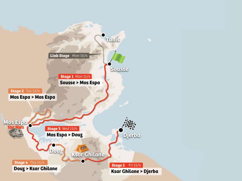 Map Maroc Challenge Spring 2013 | Rally Raid Marruecos