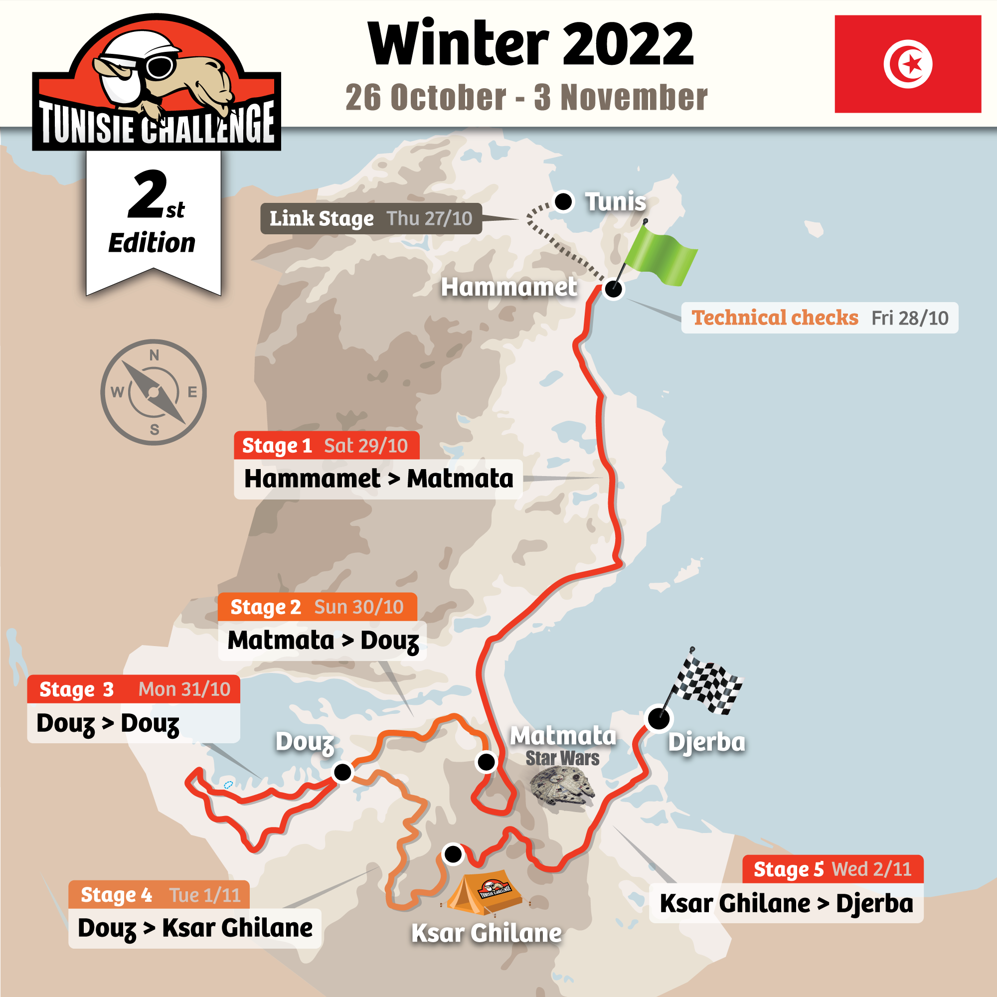 Map Maroc Challenge Spring 2013 | Rally Raid Marruecos