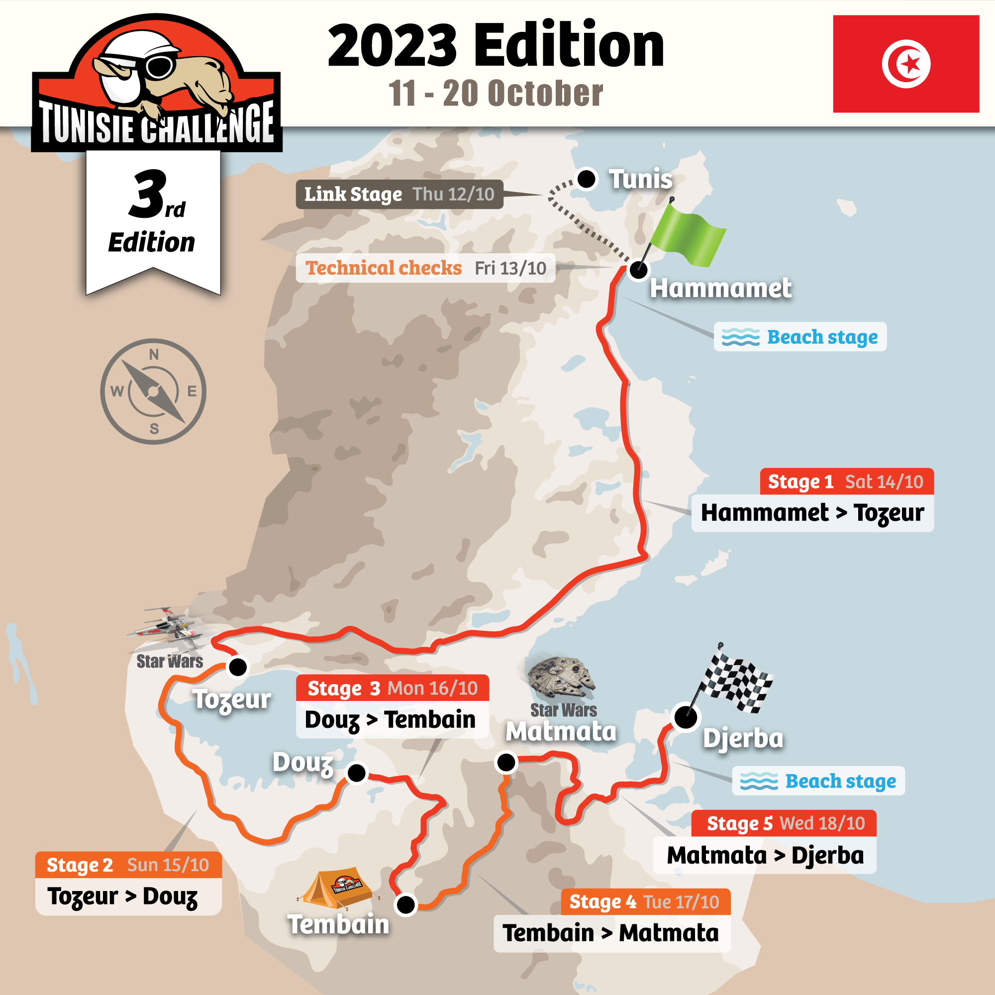 Map Maroc Challenge Spring 2013 | Rally Raid Marruecos